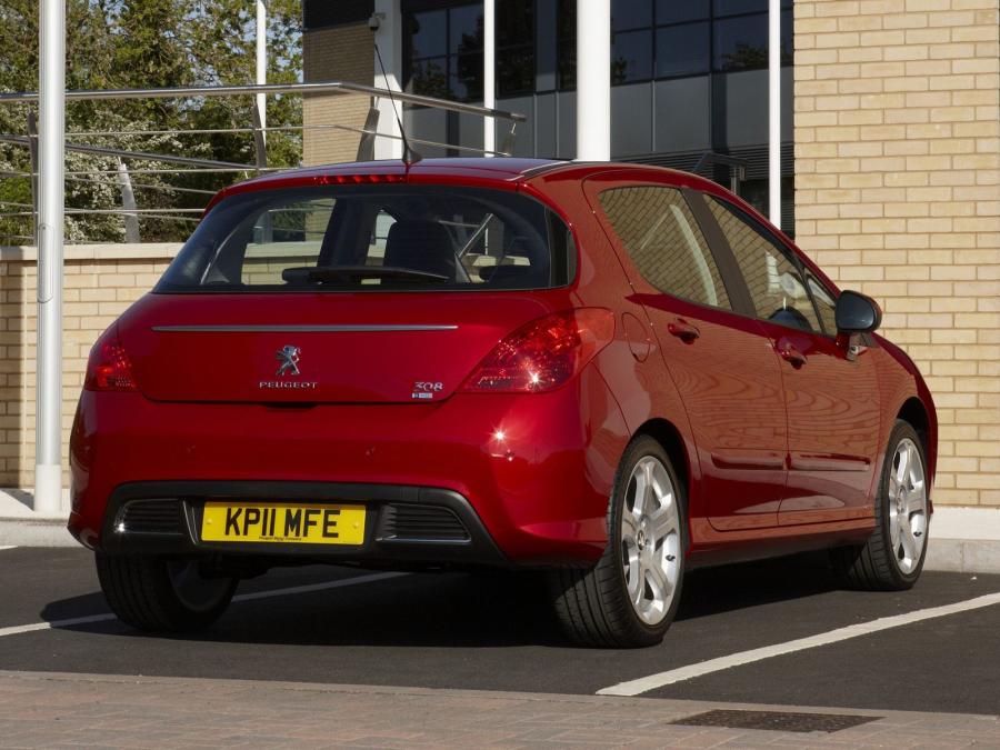  Peugeot 308 5-Door 2011 года  (UK) (фото 10 из 10)